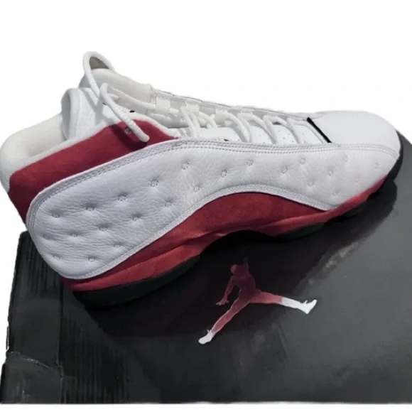 Air Jordan 13 Retro BG Shoes Men Sz 10 White High-top Sneakers 2016 414574-122